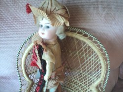 12'' GERMAN RECHNAGEL 1914 DEP R 7/0 A DOLL, ALL ORIGINAL CLOTHES